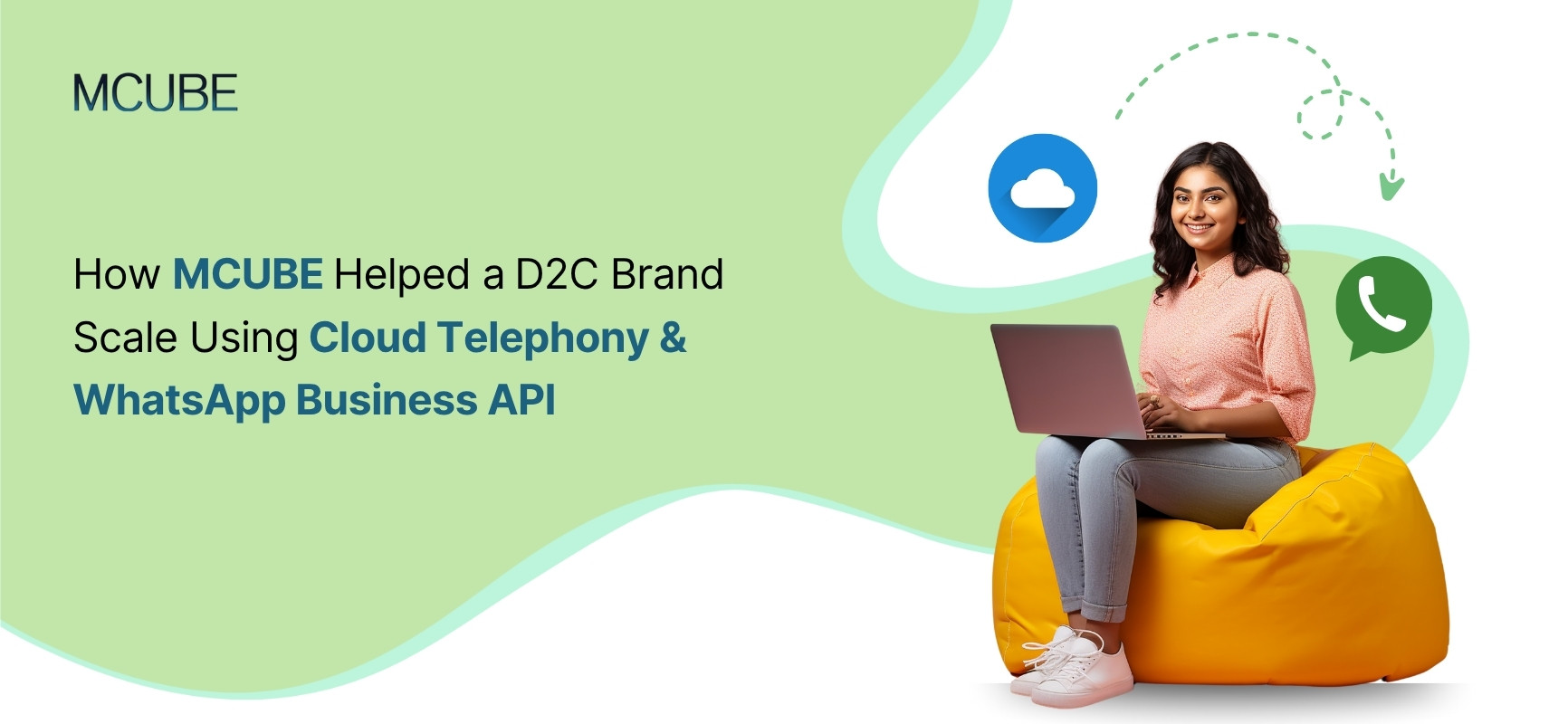 How MCUBE Helped a D2C Brand Scale Using Cloud Telephony & WhatsApp Business API